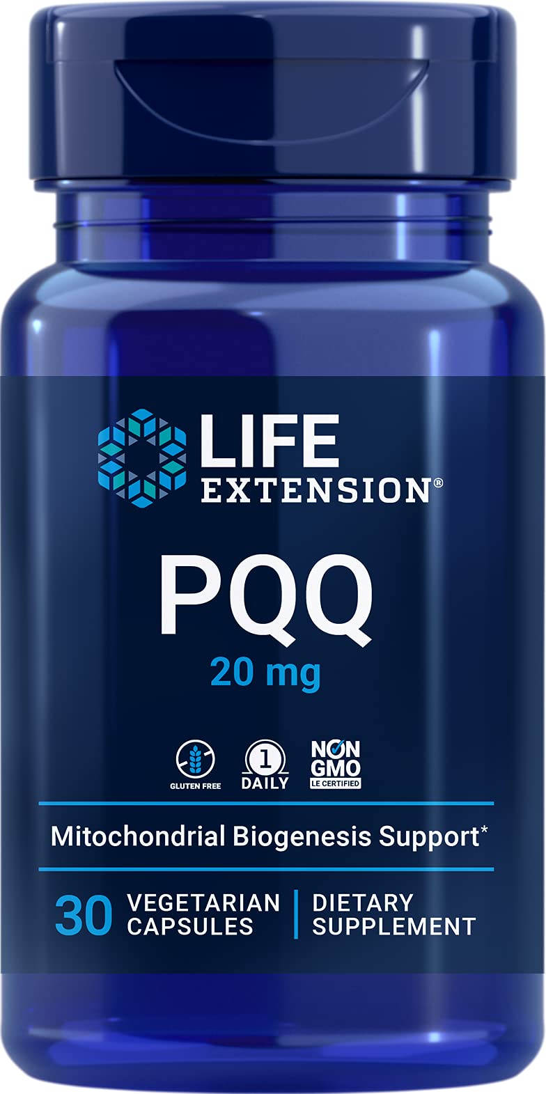 Life Extension Pqq Caps With Bio Pqq 20 Mg, 30 Vegetarian Caps Thank You For Usi