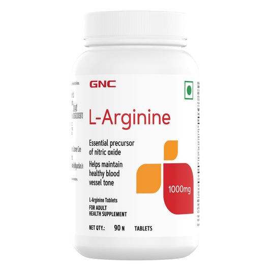 GNC L-Arginine 1000 mg | 90 Tablets | 1000mg Per Serving