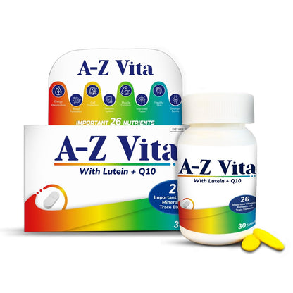Lilium A-Z Vital Multivitamin for Men & Women | Daily Energy & Immunity Support | 30 Tablets | with Zinc, Magnesium & Vitamin D | Best Multivitamin Supplement | Made in India