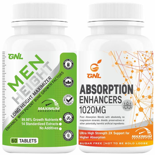 GNL Height Increase Medicine For Men With Essential Amino Acid Supplement -60 Ta