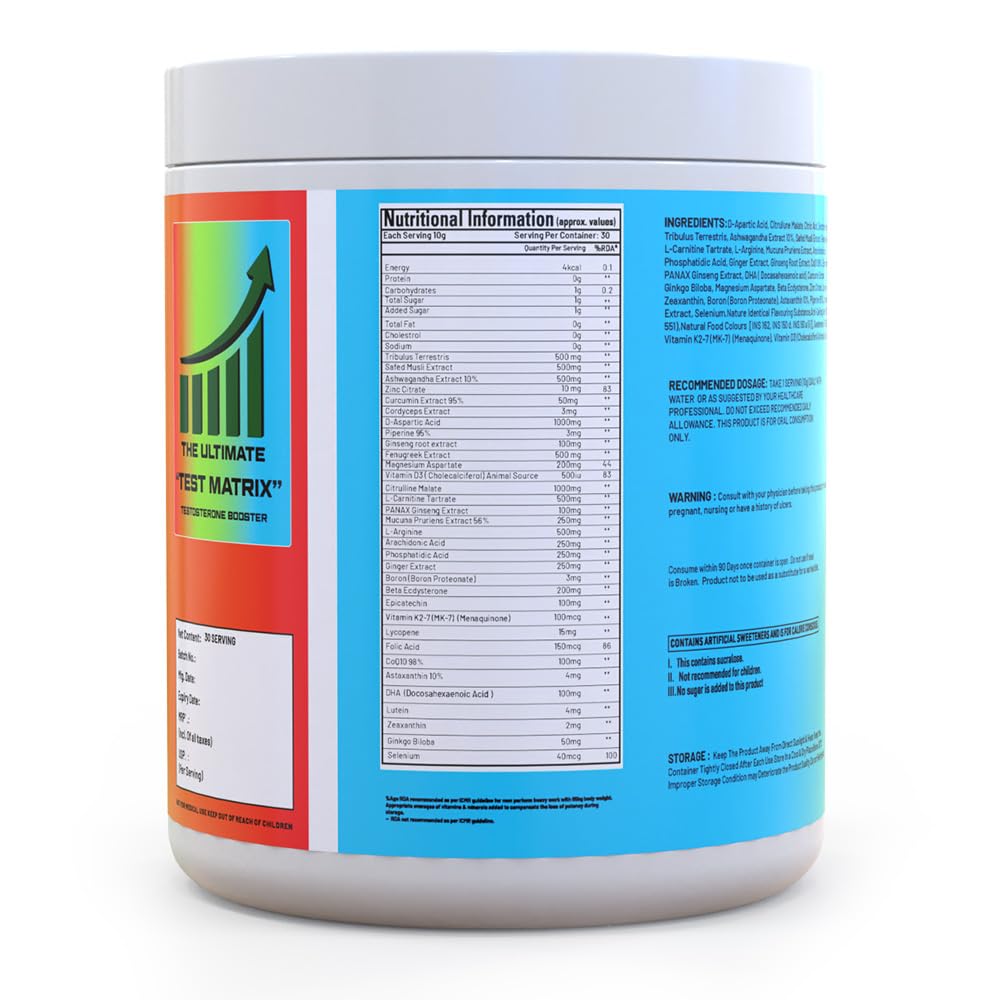 The 5XL Nutrition PCT Pro 300g Powder | Advanced Post Workout Recovery Formula | Supports Muscle Recovery, Strength & Hormonal Balance