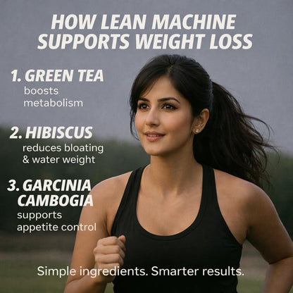 Organic Green Tea for weight loss | Instant Loss in Days | Loose Leaves | Burns Belly Fat | Added Garcinia Cambogia | 100% Pure Leaves | Hibiscus Flavour | Weightloss tea for women men