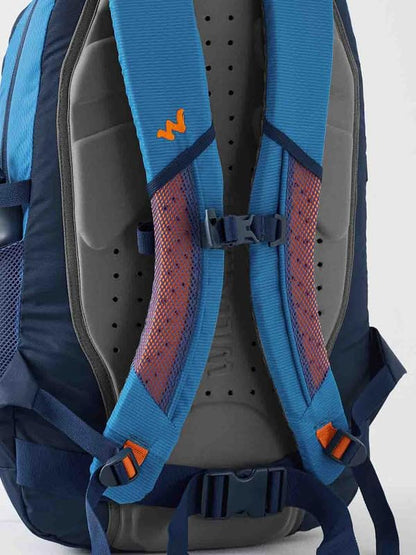 Wildcraft Tech Backpack for Mens & Womens | Unisex Casual Travel Backpack | Eiger X 35 Ltr TechPacks Blue