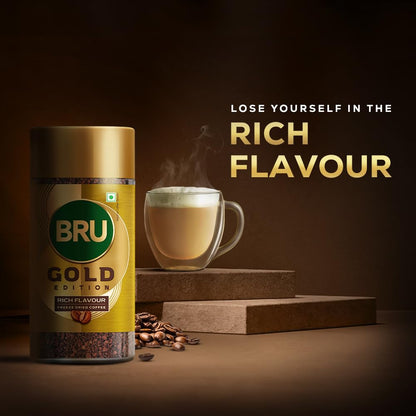 Bru Gold 100% Pure Coffee Freeze Dried 100g