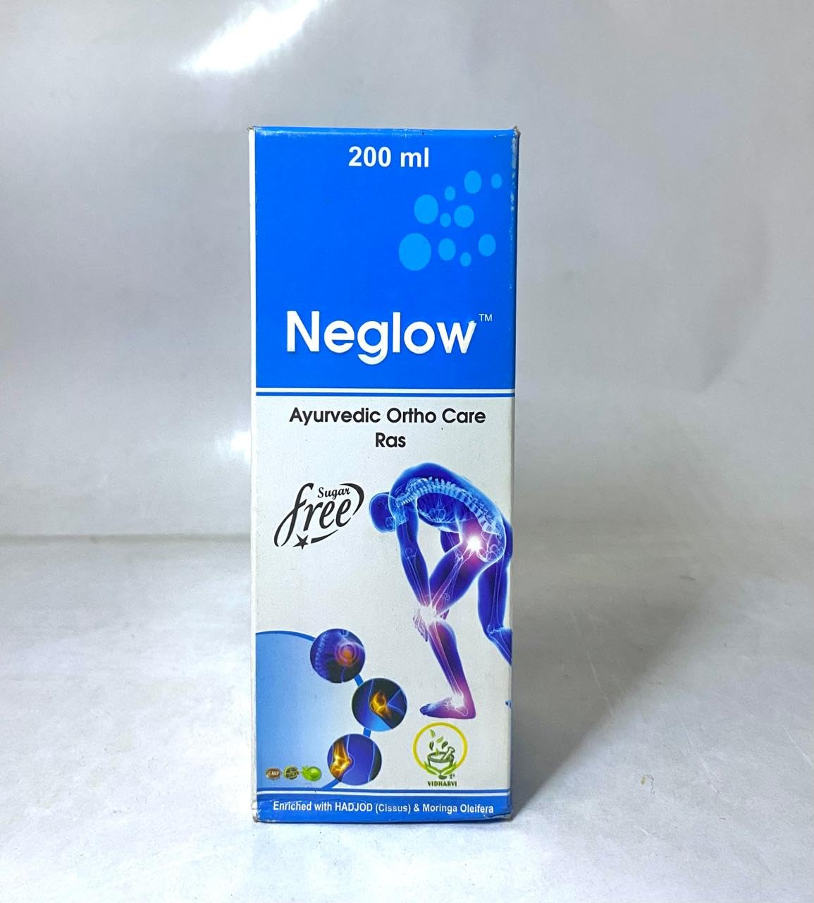 Neglow-RAS Natural Bone Supplement - Ayurvedic Formula for Muscular and Joint Support, 200ml (1)