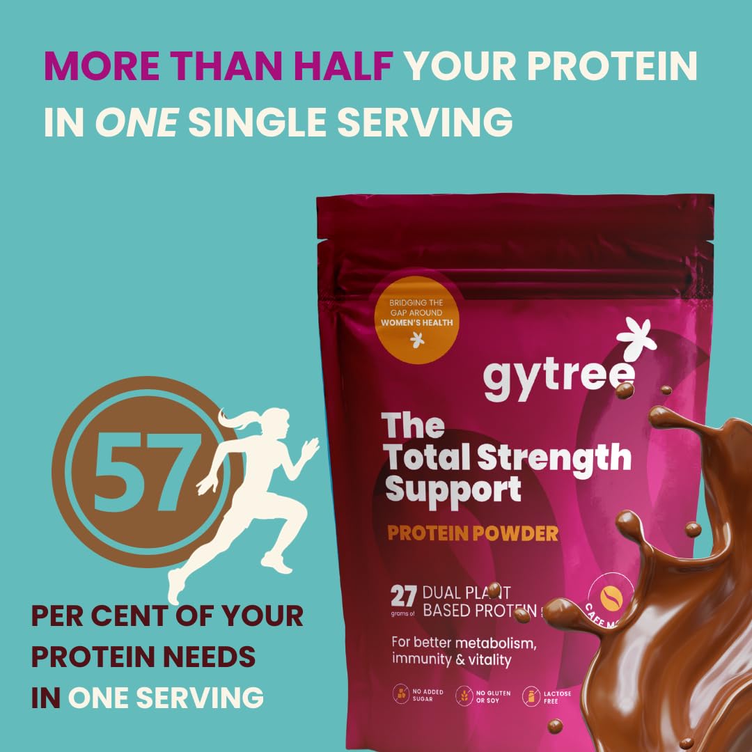 Gytree Protein Powder For Women|Vegan Dual Plant-Based Protein|26 Gm Of- image 6