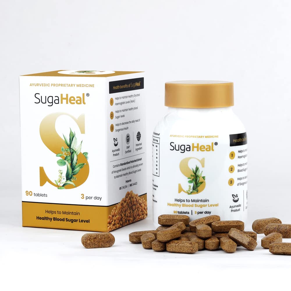 SugaHeal (90 tablets) – Diabetes Care Tablets | Ayurvedic product | Cli- image 2
