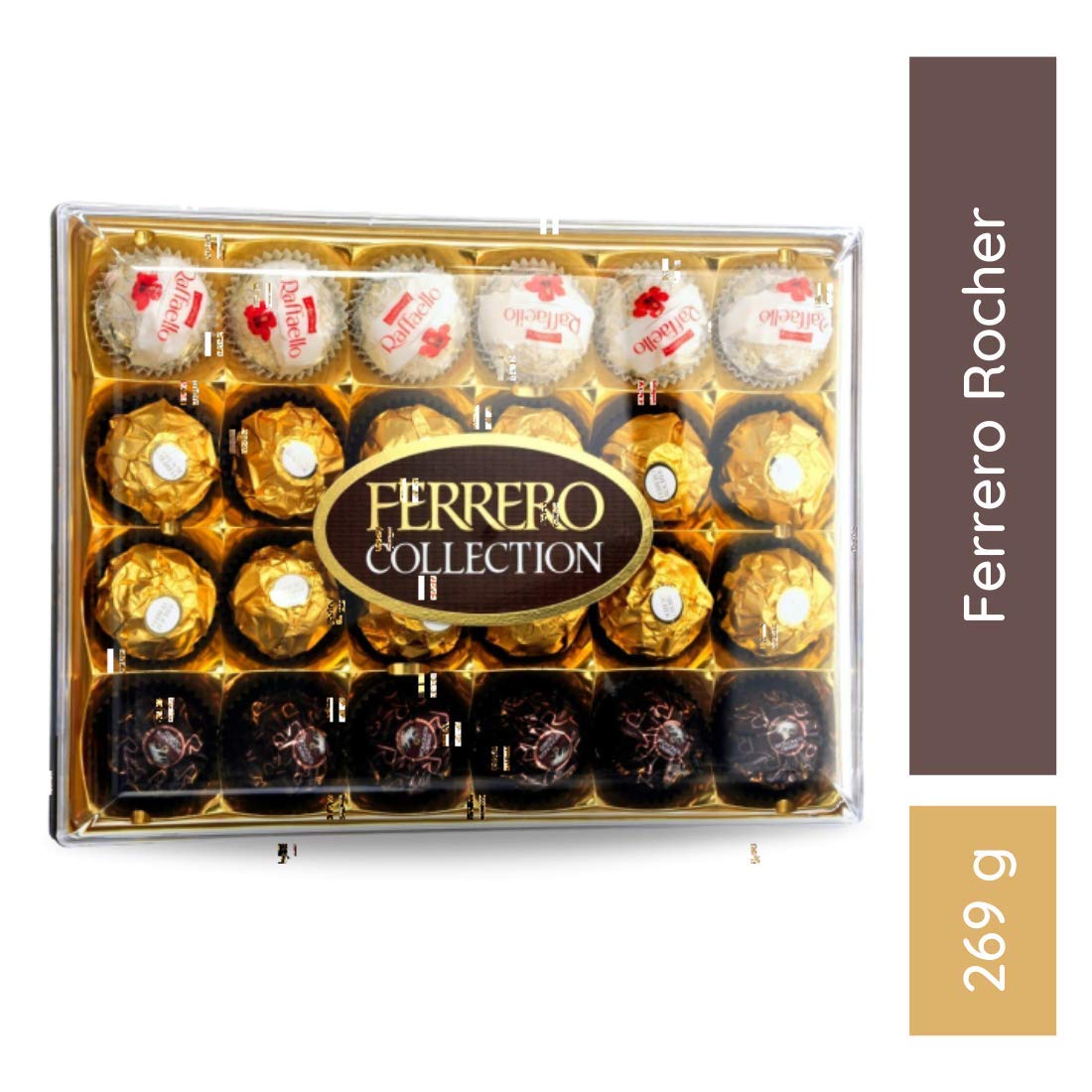 Ferrero Collection T24 Chocolate, Imported Chocolates, Ideal For Gifting, Birthday Gift, Croquante Nut, Chocolate Collection, Variety Packs Available,(269.4 Gm)
