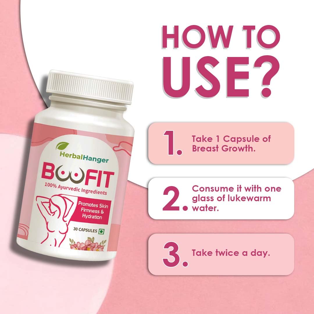 Herbal Hanger BooFit Ayurvedic Women's Skin Health, 30 Count