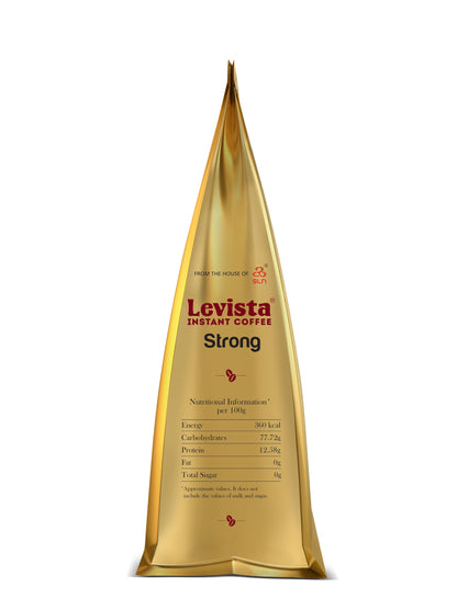 Levista Strong Instant Coffee (200 Gram Pouch)