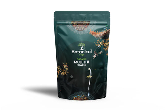 Botanical Sage- Mulethi powder | Licorice Root Powder| Yashtimadhu 200gm - USDA Organic - Glycyrrhiza glabra - Ayurvedic Herb for Skin, Stomach| Selected | Extra Cleaned