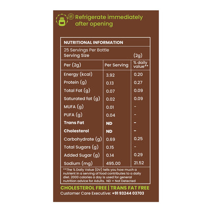 CRISTA Woody Oregano Seasoning | Fresh | Aromatic | Premium Spices & Herbs Blend | Vegan | Trans Fat Free | Cholesterol Free | Zero added Colours, Fillers, Additives & Preservatives | 50 gms