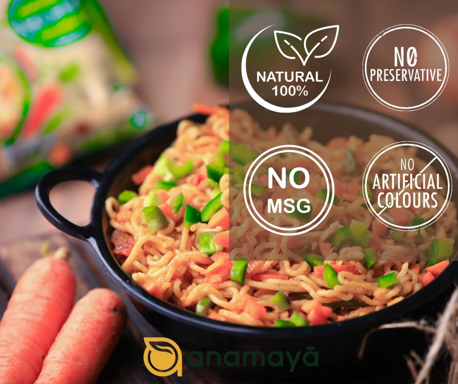 Anamaya Chowmein Masala | Desi Noodles Masala | Fried Rice Masala | Chowmin Masala Powder | Sweet and Spicy mix for desi style Chaumin | No MCG | 100 Gms | Pack of 1