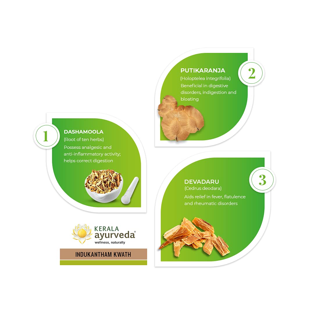 Kerala Ayurveda Indukantham Kwath 200 Ml- image 3