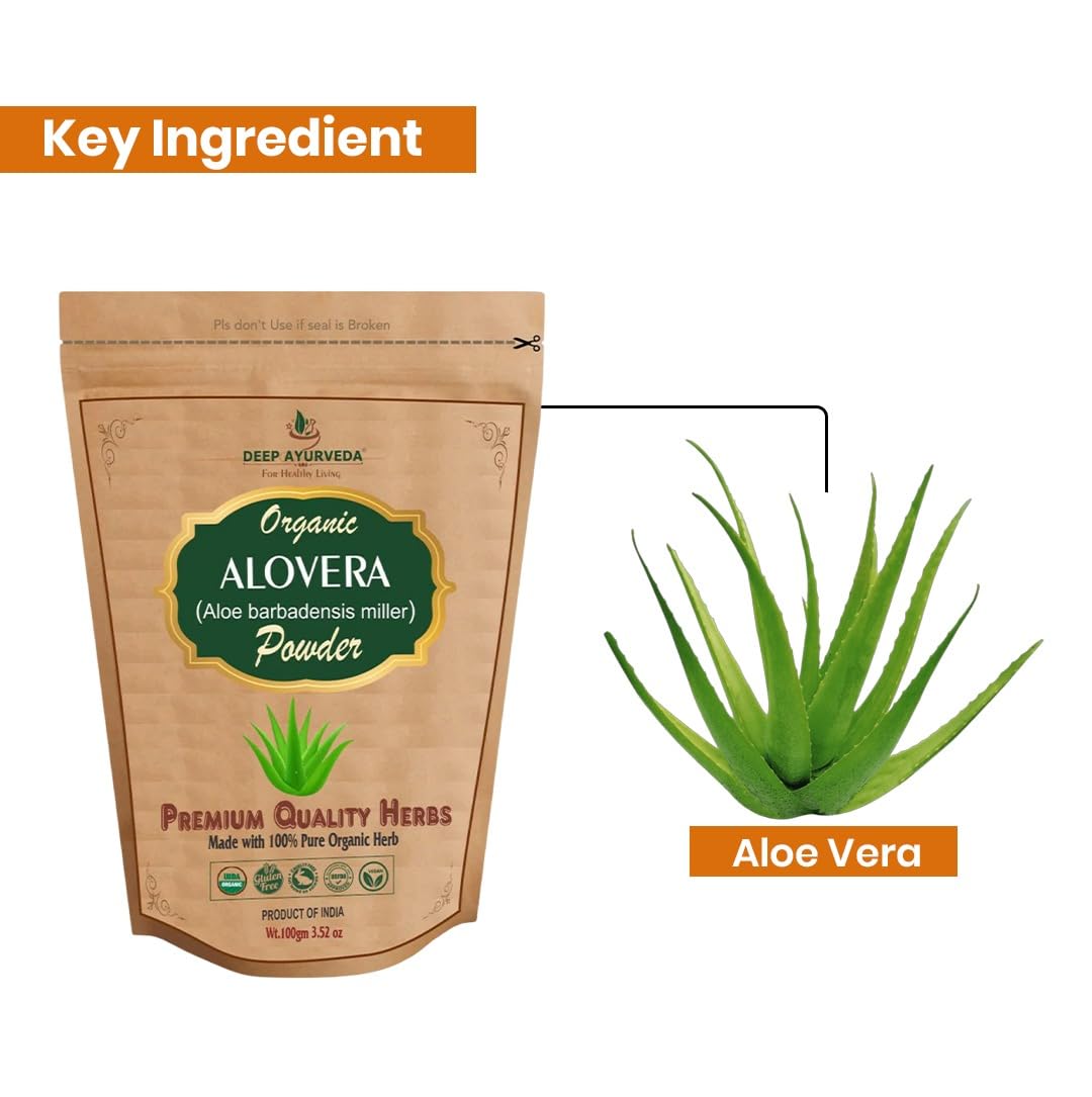 Organic Aloe Vera Powder – Plant-Based Superfood