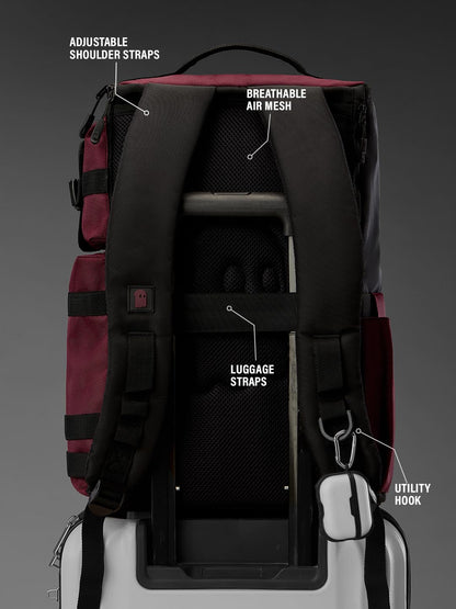 The Souled Store Deadpool: Maximum Effort Gear Backpacks | Official Marvel Merchandise | Premium Water-Resistant Laptop Bag | Durable Urban Travel Rucksack for Men & Women