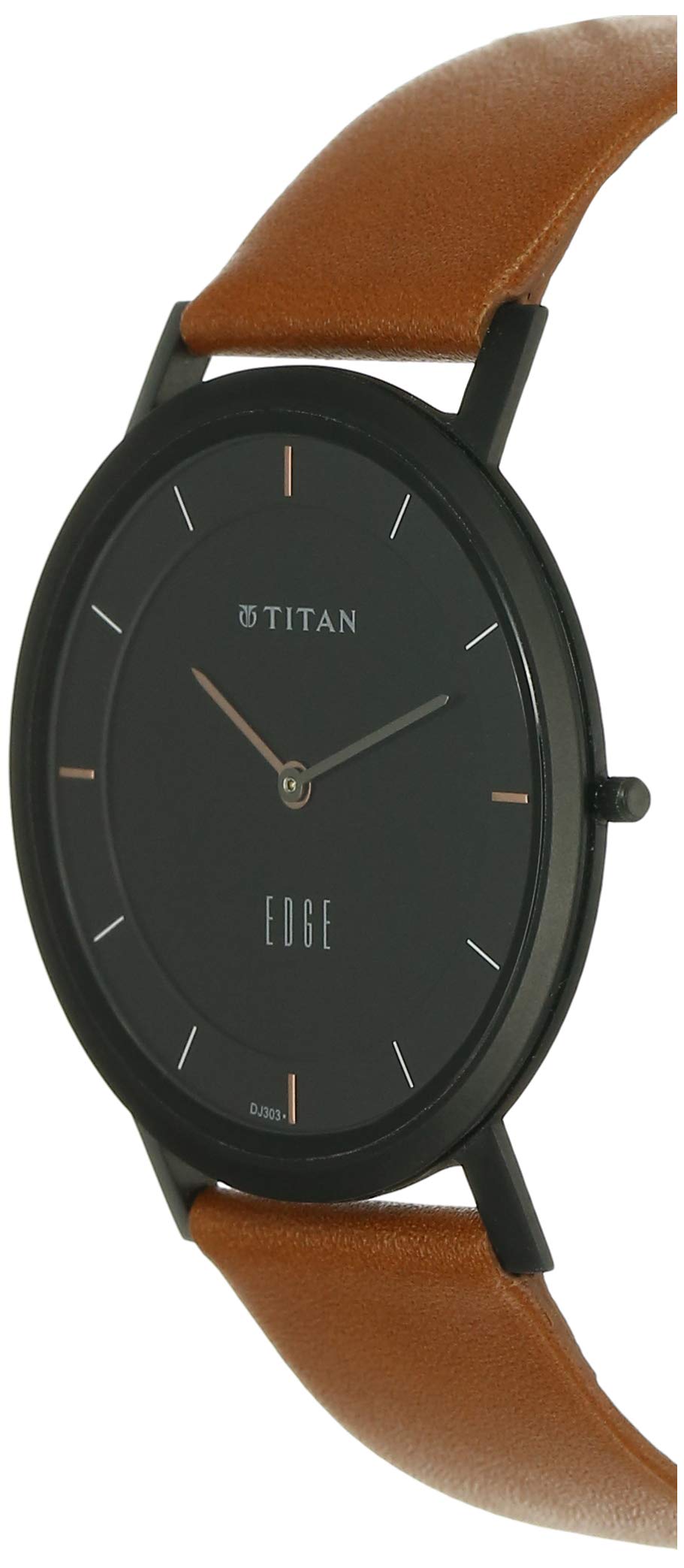 Titan Edge Analog Black Dial Men's Watch NM1595NL03/NN1595NL03- image 4