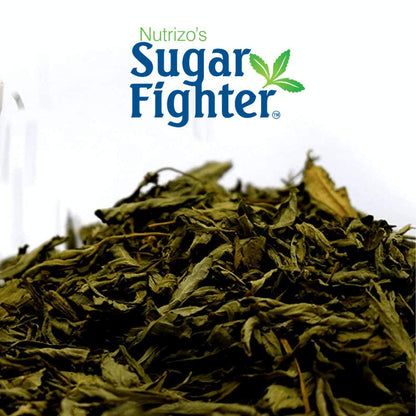 PREMIUM Sugar Fighter Dry Stevia Leaves - Natural Stevia Sweetener - Sugar Free - 50gm Jar
