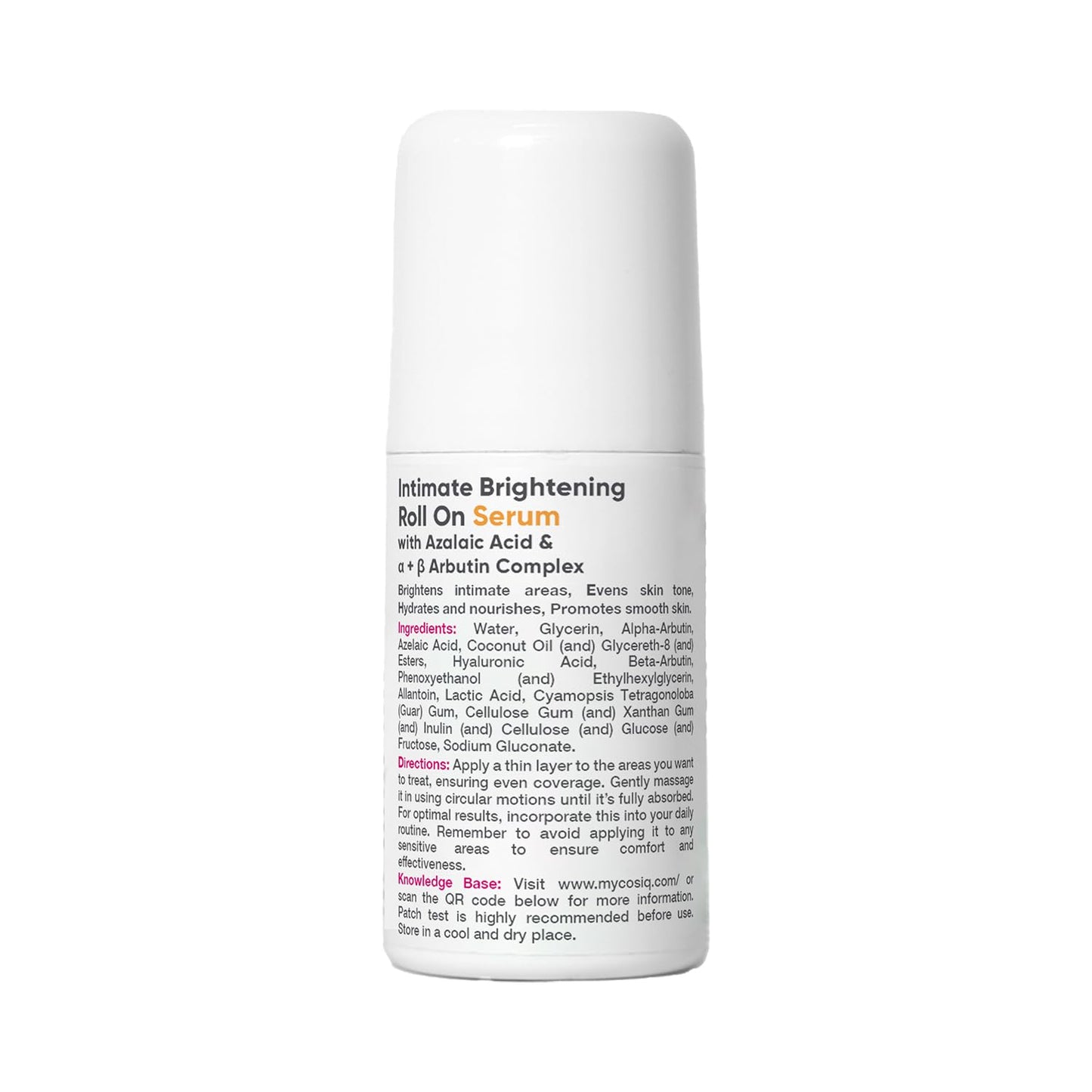 Cos-IQ Intimate Brightening Roll-On Serum | With Azelaic Acid, 40ml