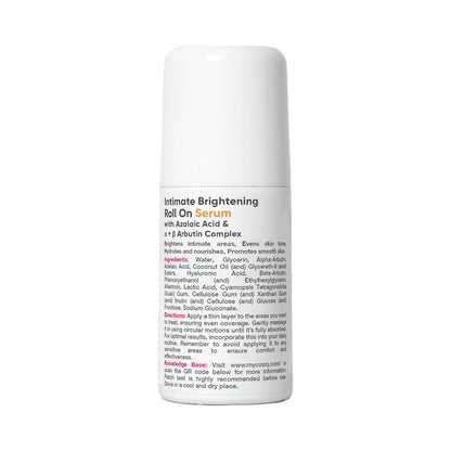 Cos-IQ Intimate Brightening Roll-On Serum | With Azelaic Acid, 40ml
