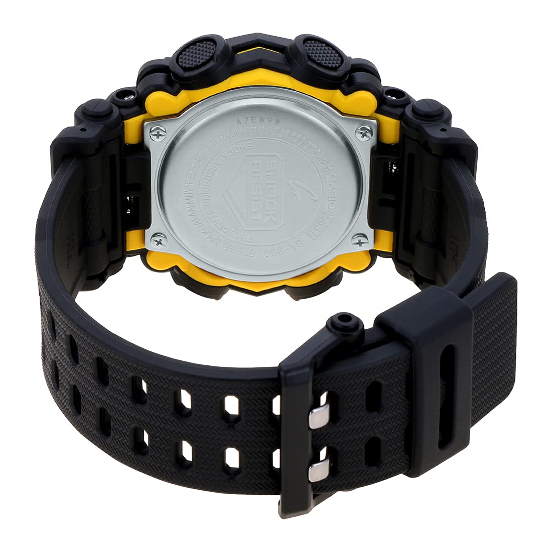 Casio G-Shock GA-900-1ADR Black Analog-Digital Dial Black Resin Strap Men's Watch Shock and 200M Water Resistant G1057