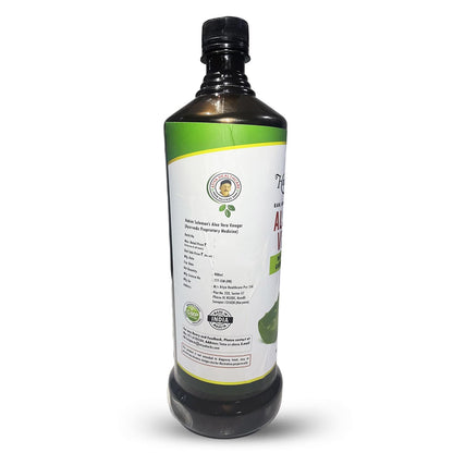 Hakim Suleman's Aloe Vera Vinegar – Organic, Natural Detox & Digestive Support, 100% Pure, Healthy Skin & Hair Care Supplement - 900 ml