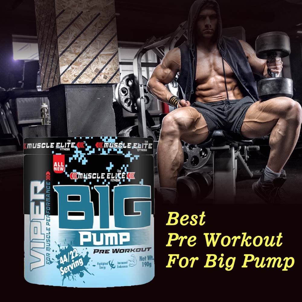 Muscle Elite Fitness Pre Workout Powder – 44 Servings – Men & Women