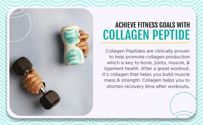 GELIXER Collagen Active (250 gm), Japanese Marine Collagen Peptide with Whey Protein (Mango Flavored) Rich In Protein for Active Lifestyle, Fitness & Glow