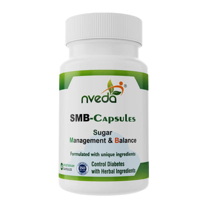 Nveda SMB Capsules for Sugar Management and Balance (60 Capsules)