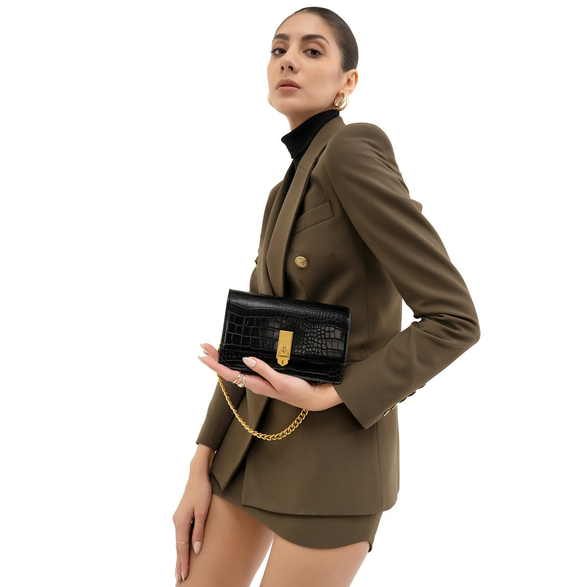 Miraggio Mila Shoulder Hand Bag | Clutch Purse For Women