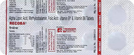 Recoba - Strip of 10 Capsules