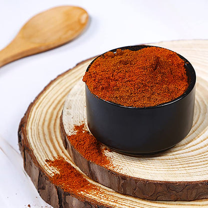 CRISTA Smoked Paprika Powder from Fresh & Flavourful Dried Chillies with Zero added Colours, Fillers, Additives & Preservatives Smoky Flavour & Aroma 45 gms