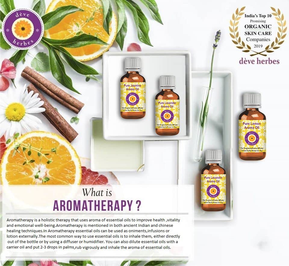 Deve Herbes Pure Orange Essential Oil (Citrus sinensis) Natural Therape- image 7