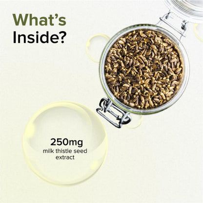 GNC Milk Thistle 250mg with 80% Silymarin | 60 Veg Capsules | Supports- image 8