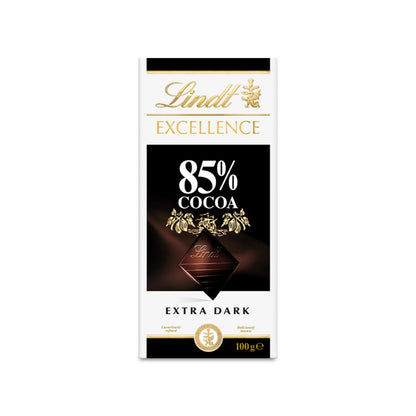Lindt 85% Cocoa Dark Chocolate, 100 Gram