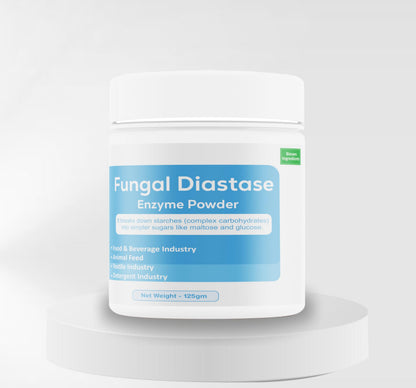 Fungal Diastase Enzyme Powder by Bioven Ingredients, Non-GMO Supplement,Helps in Dough Fermentation, Dietary Supplements/Food and Beverages