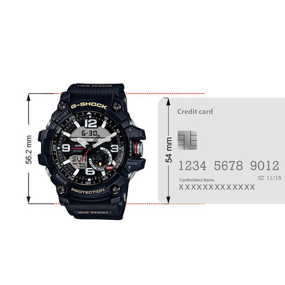 Casio G-Shock GG-1000-1ADR Analog-Digital Black Dial Men Watch Black Resin Strap (G660)