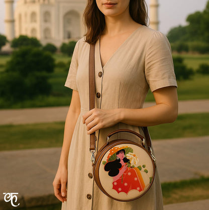 Kalankit Rakhi Gift Hamper For Sister | Rakhi Gift For Girls, Sling Bag For Women, Travel Crossbody Bags, Stylish Cross Sling Bags for Woman | Rakhi Gifts For Sister, Gifts for Rakshabandhan