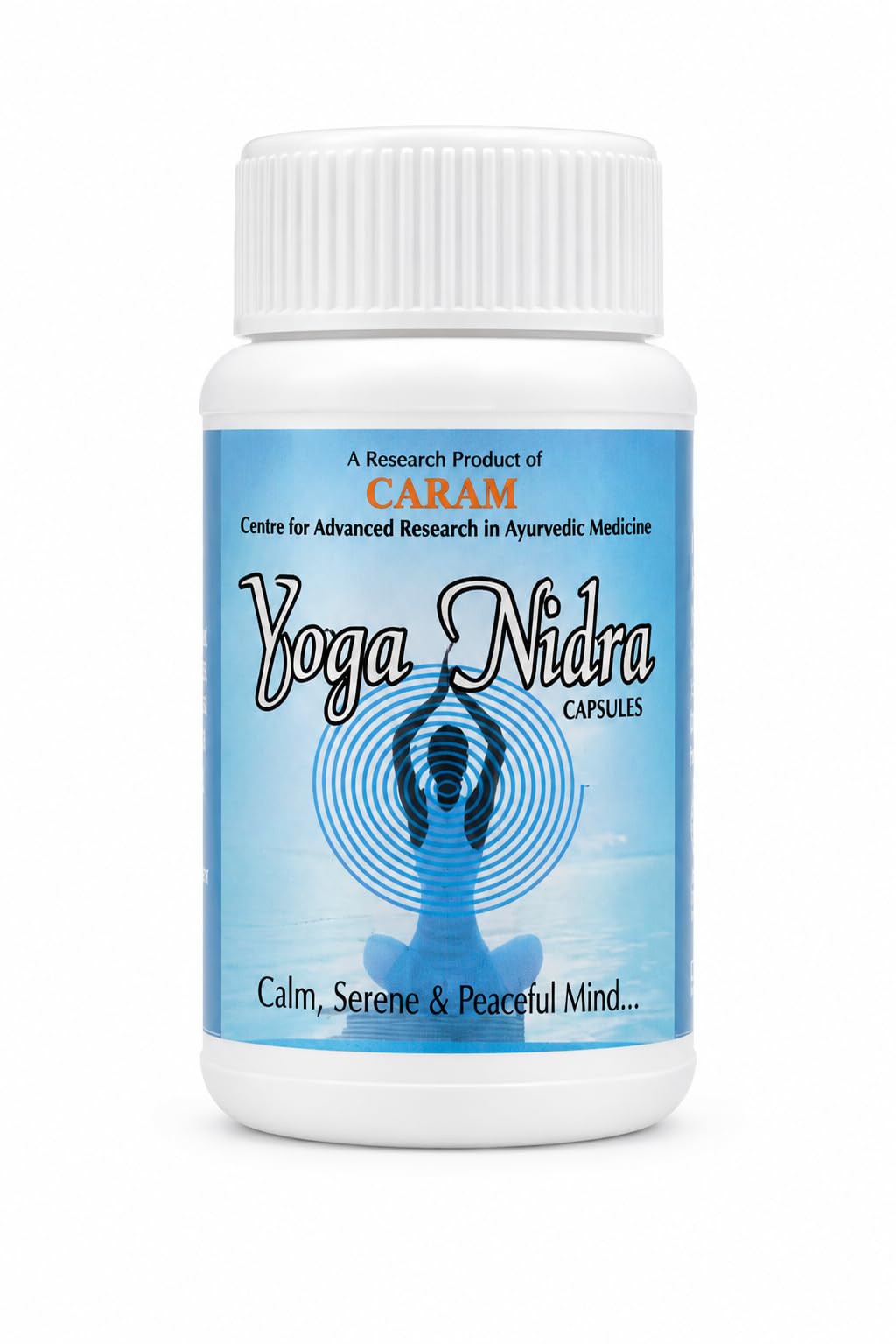 Yoga Nidra – Ayurvedic Stress Relief Capsules for Anxiety, Tension & Sleep Support | Non-Sedative, Natural Formula (60 Capsules)