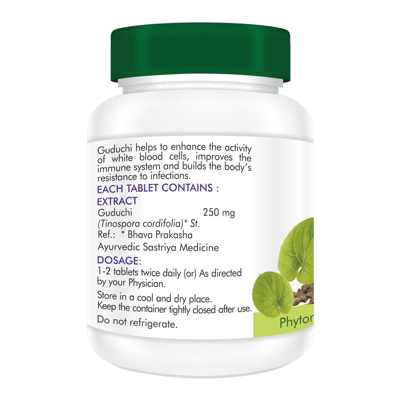Herbodaya Organic Guduchi Tablets – 60 Tablets