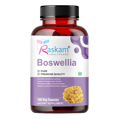 RASKAM BOSWELLIA Serrata Extract - 120 Vegetable Capsules