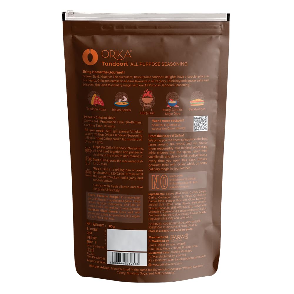 Orika Tandoori Marinade (75/85 G) - 75 Gm