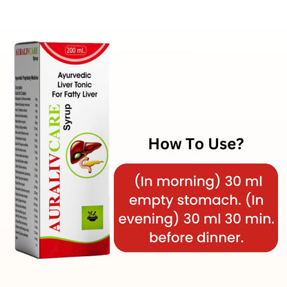 Liver Tonic for Fatty Liver | Liver Detox Tonic | Herbal Formula with 25 Ayurvedic Extracts | Liver Tonic - Pack of 2