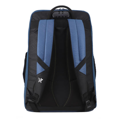 Arctic Fox Kobra Gaming Laptop Backpack (Blue)| 27 Ltr Capacity|Water Resistant | Multipurpose Backpack |USB Cable holder Pocket|Rain Cover|Number Lock| Trolley sleeve|17" Unisex Laptop Backpack