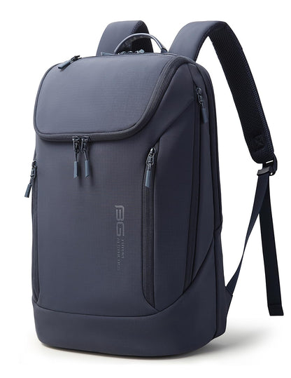 BANGE Commute backpack can hold 15.6 inch laptop,Fight approved carry on backpack for men and woman, Blue, Large, Fashion