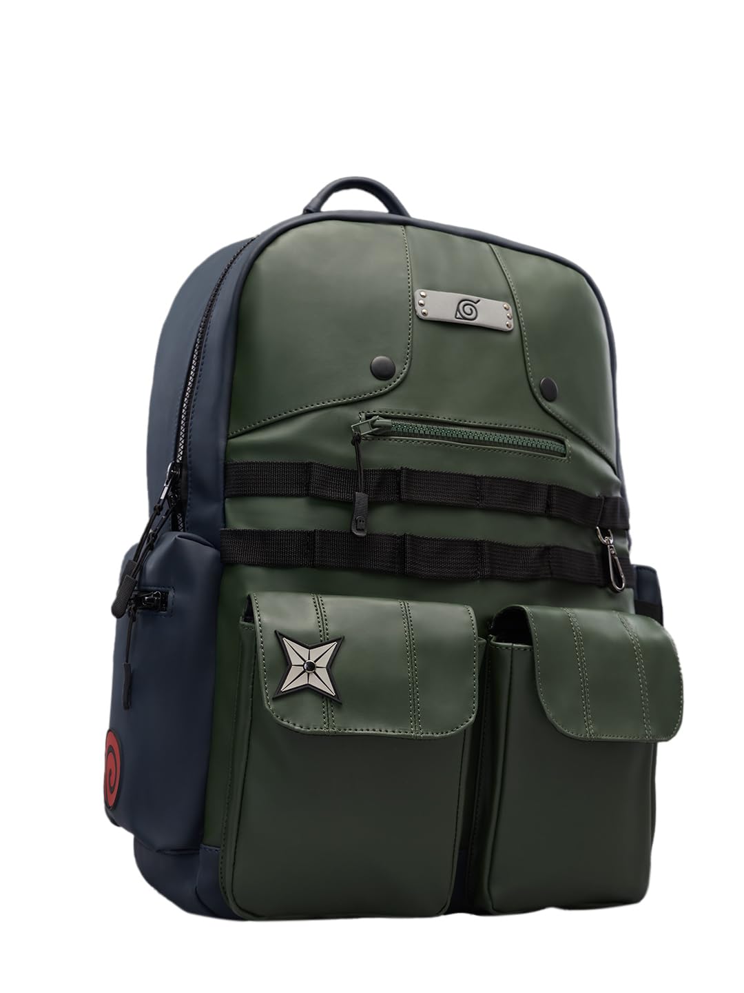 The Souled Store Naruto: Kakashi Pack Backpacks | Official Naruto Shippuden Merchandise | Premium Water-Resistant Laptop Bag with Copy Ninja Graphic | Durable Urban Travel Rucksack for Men & Women
