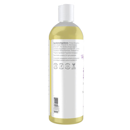 Lavender Almond Massage Oil 16 oz NOW Foods- image 4