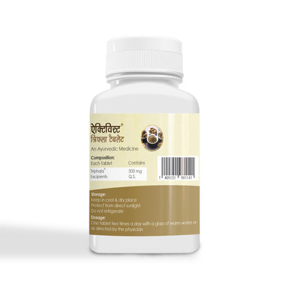 Activist - Triphala to reduce inflammation and protecting against some cancers, helps with constipation, dental issues, and weight loss