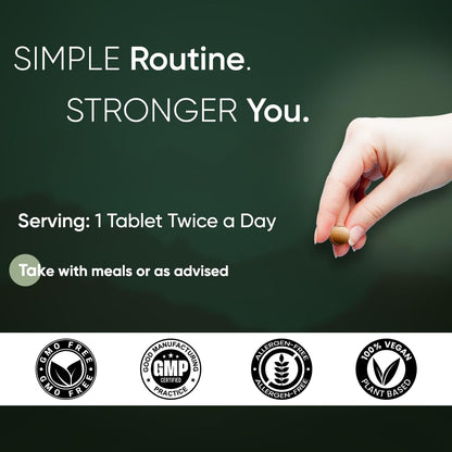 CUREFOREVER Shilajit & Ashwagandha Tablets 1000mg/Serving - Natural Ayu- image 4