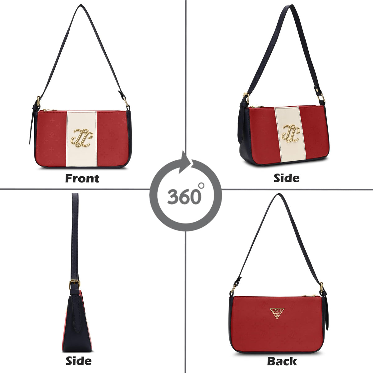 Lavie Signature Women's Tampa Colourblock Crossbody Sling Bag | Ladies Purse Handbag | Gift for Women
